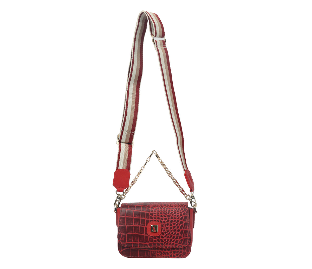 Carla Sling Bag - Red