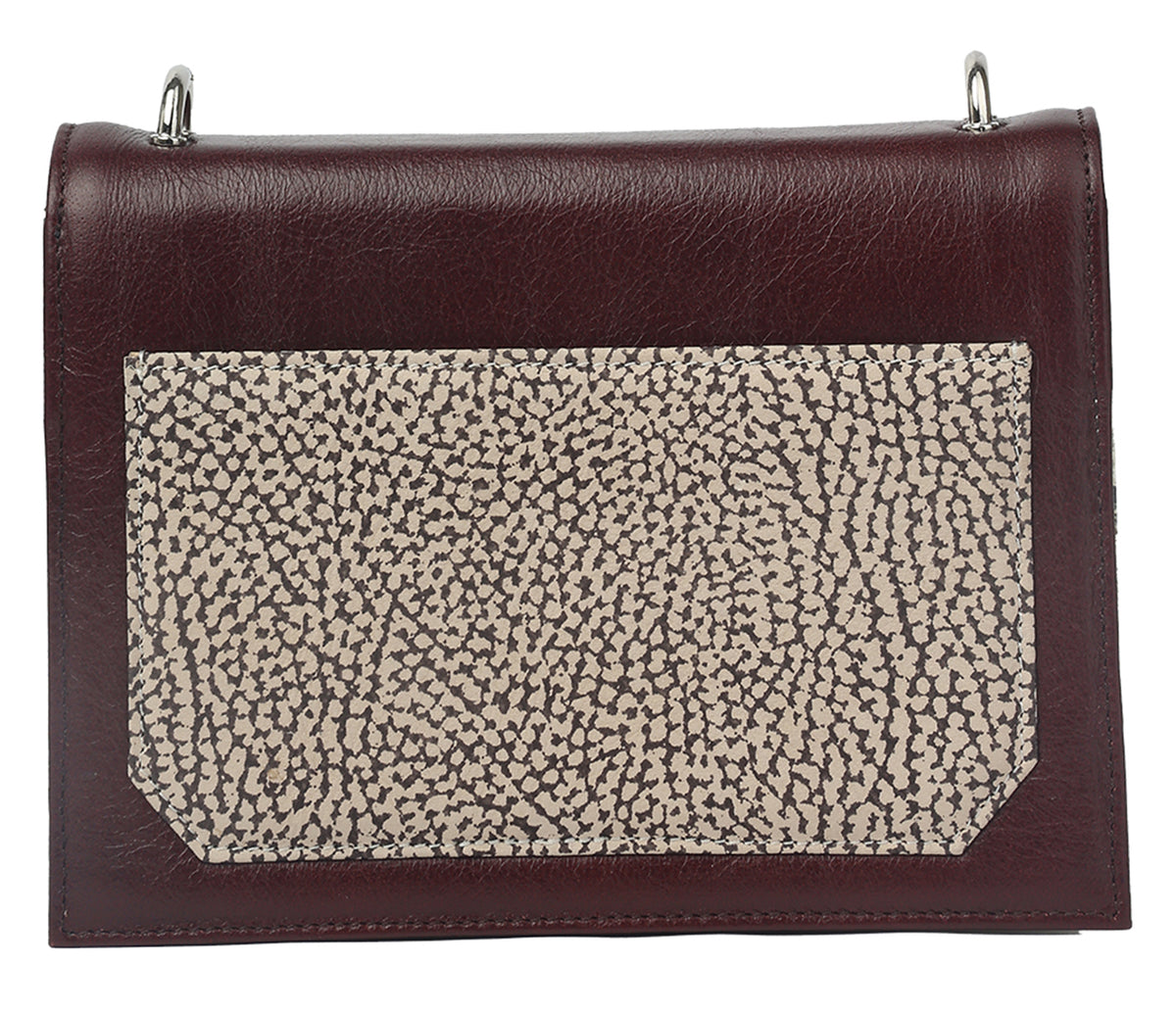 Leandra Sling Bag - Wine