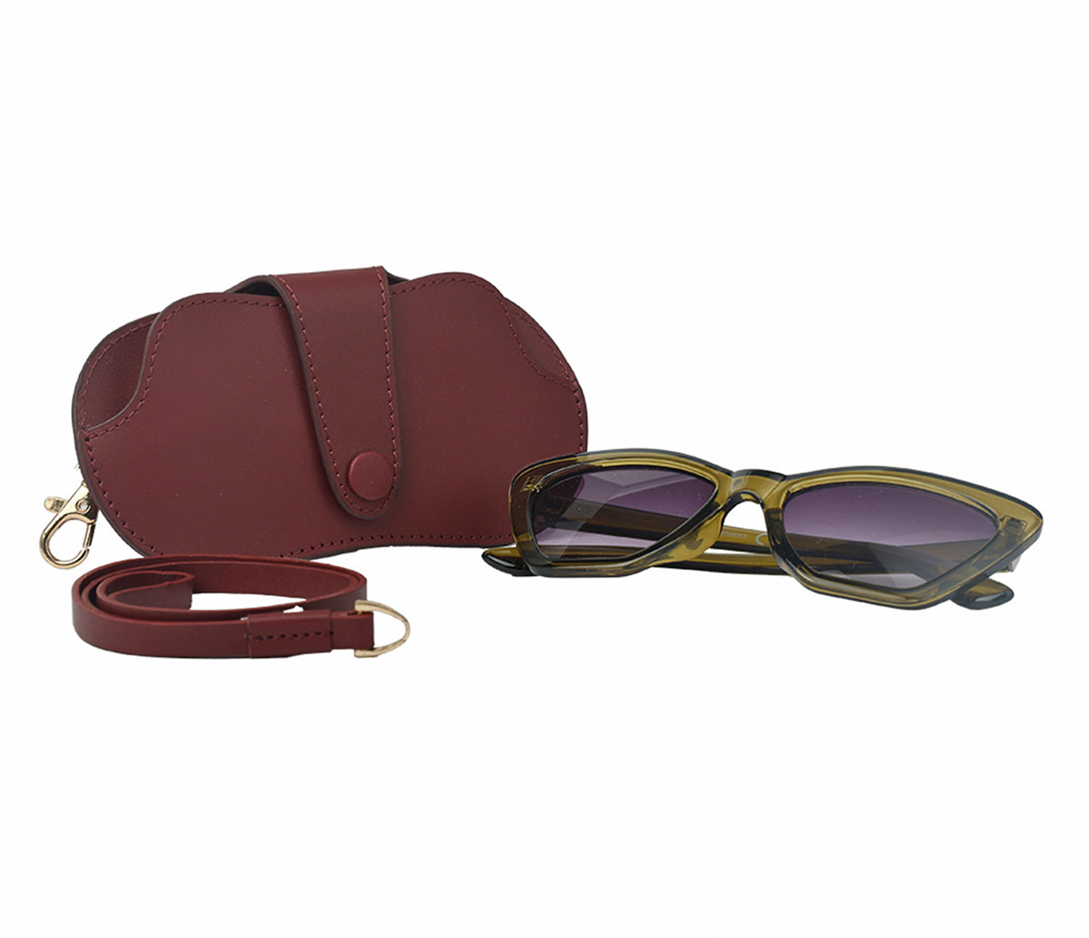 Reading Spectacle Case - Wine