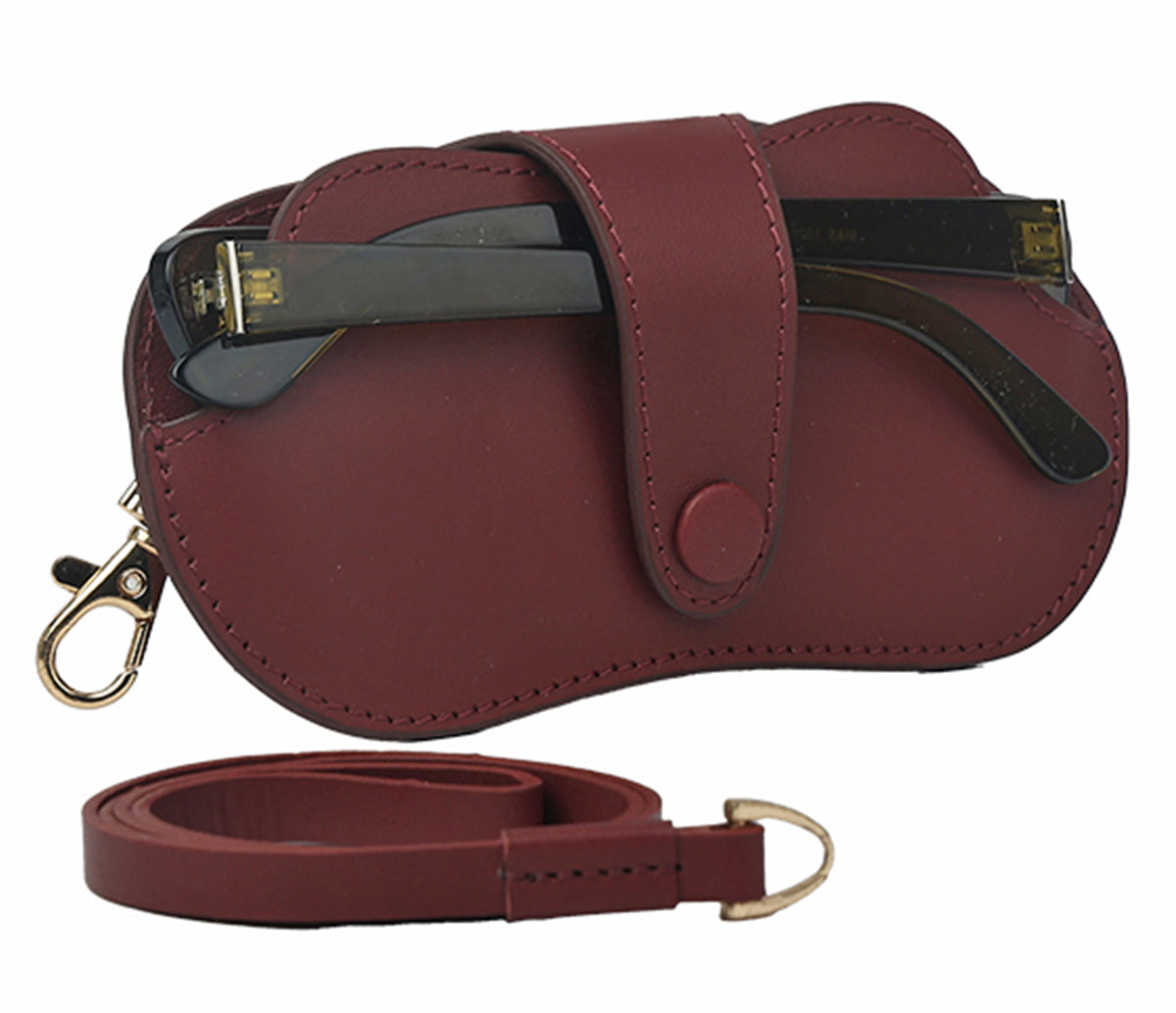 Reading Spectacle Case - Wine