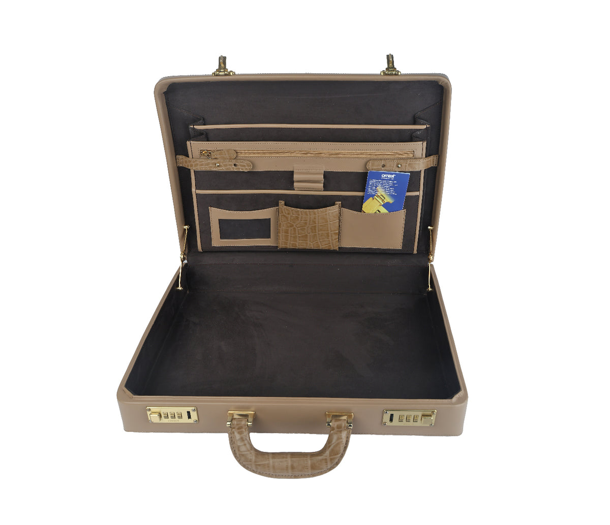 Aldo Briefcase - Beige