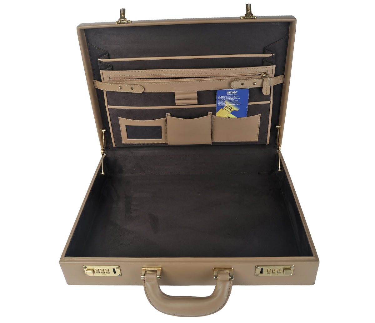 Stephano Briefcase - Beige