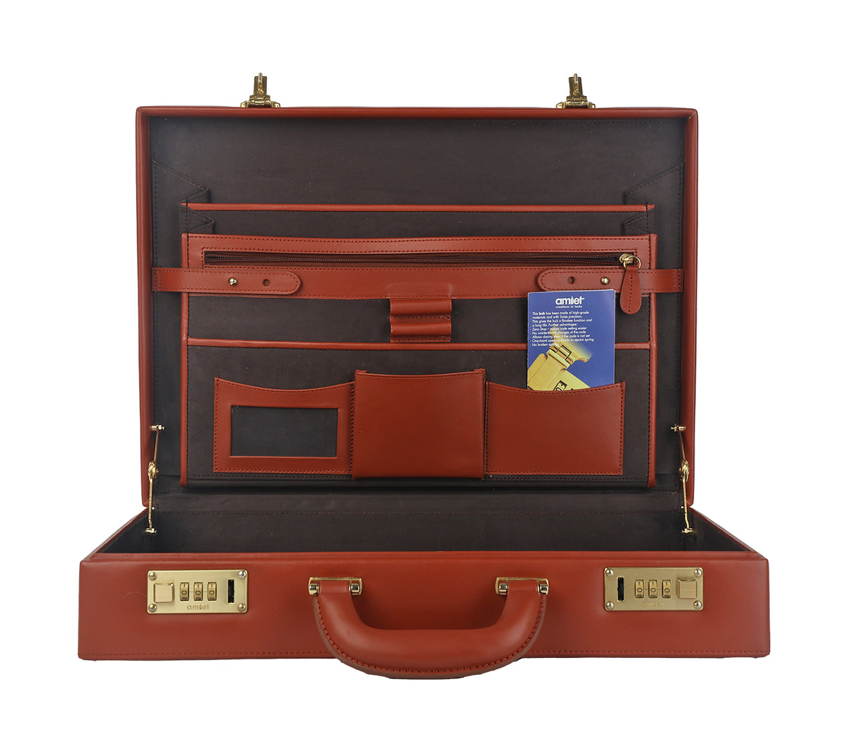 Stephano Briefcase - Tan