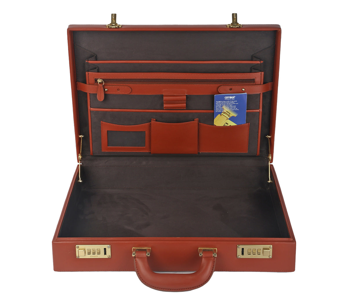 Stephano Briefcase - Tan
