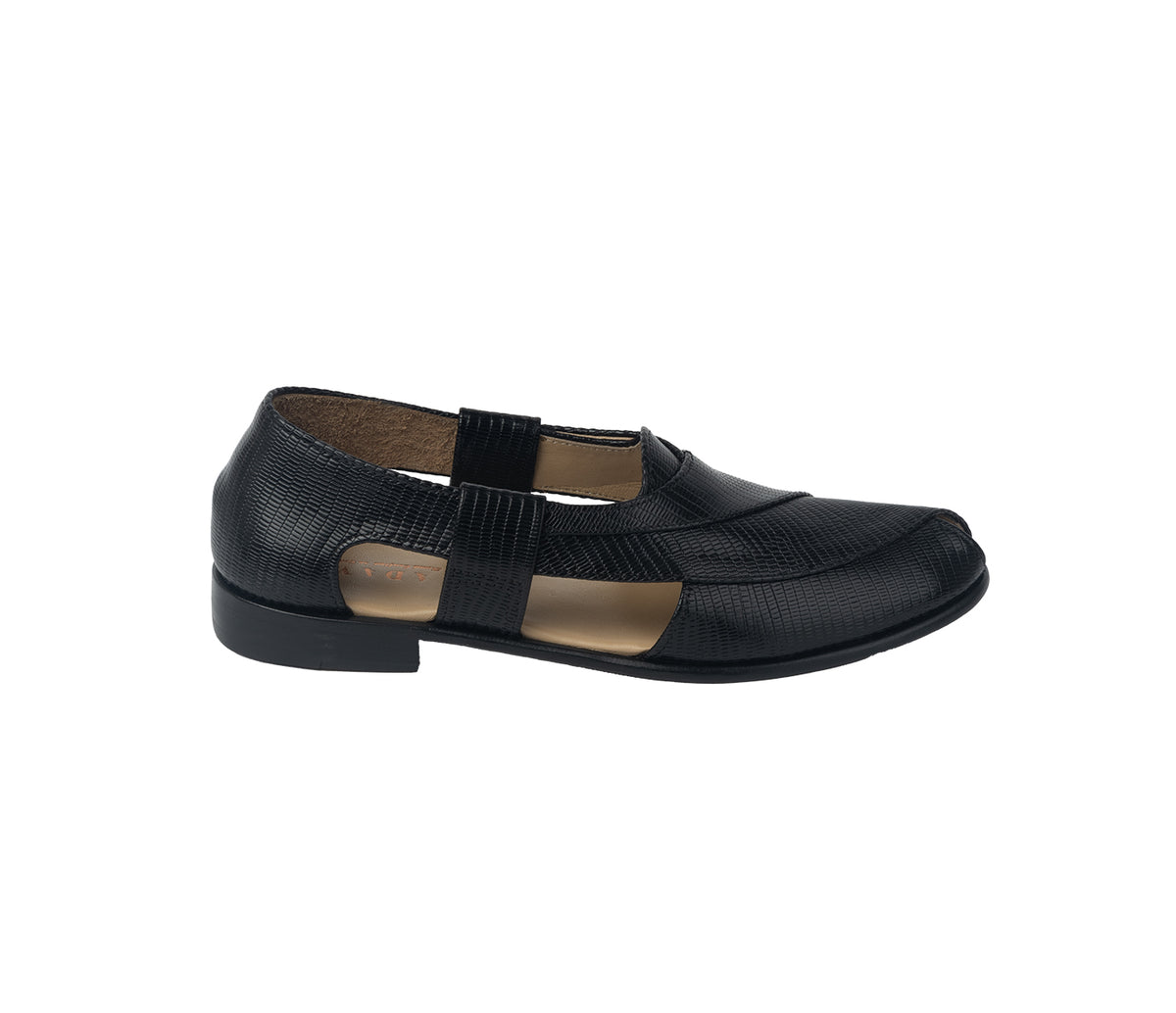 Ethnic Pathani Sandal - Black