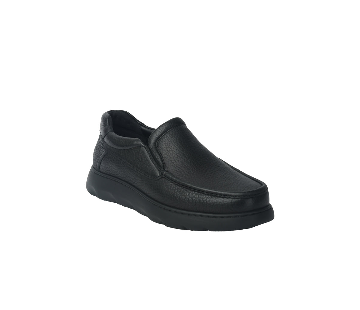 Moccasin in Soft Leather - Black