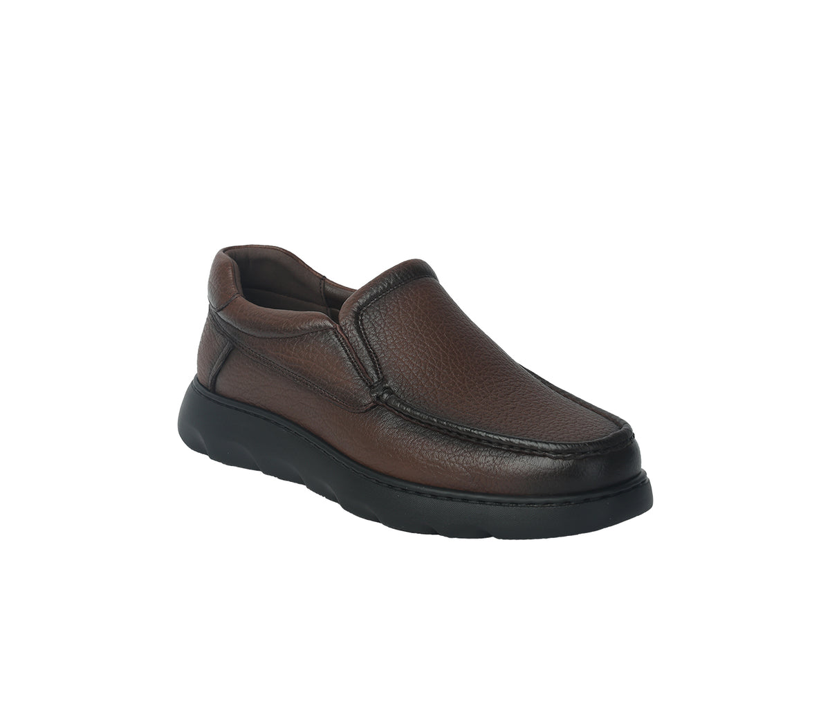 Moccasin in Soft Leather - Brown