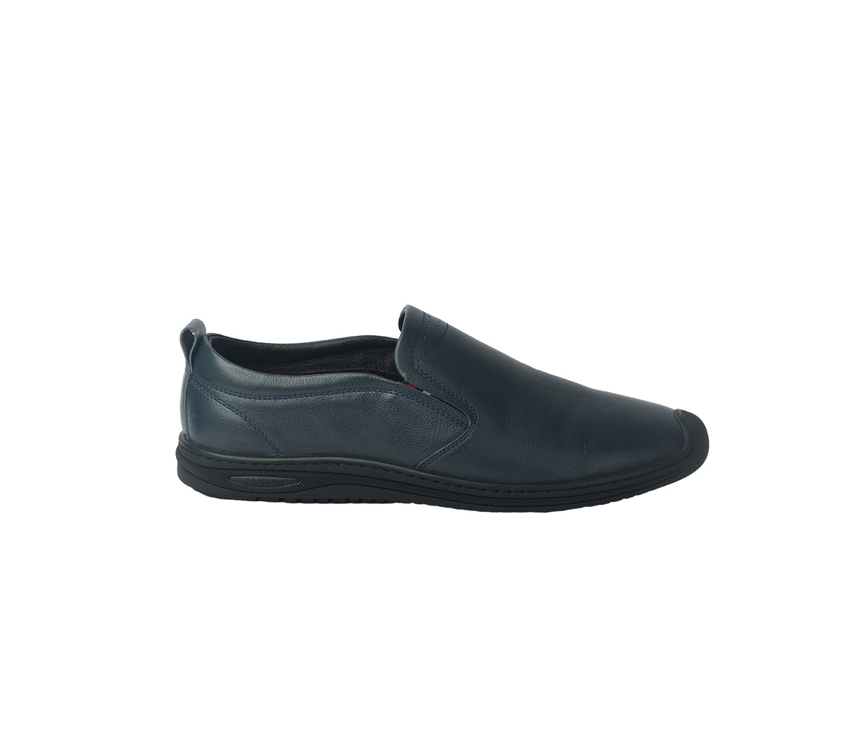 Moccasin in Soft Leather - Blue