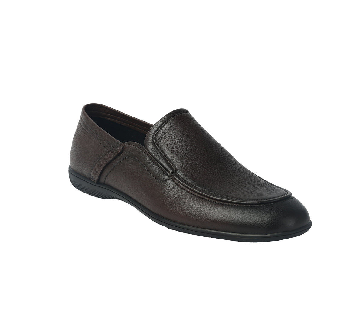 Moccasin in Soft Leather - Brown