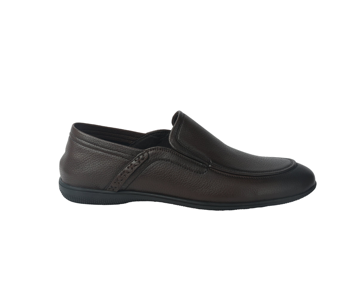 Moccasin in Soft Leather - Brown
