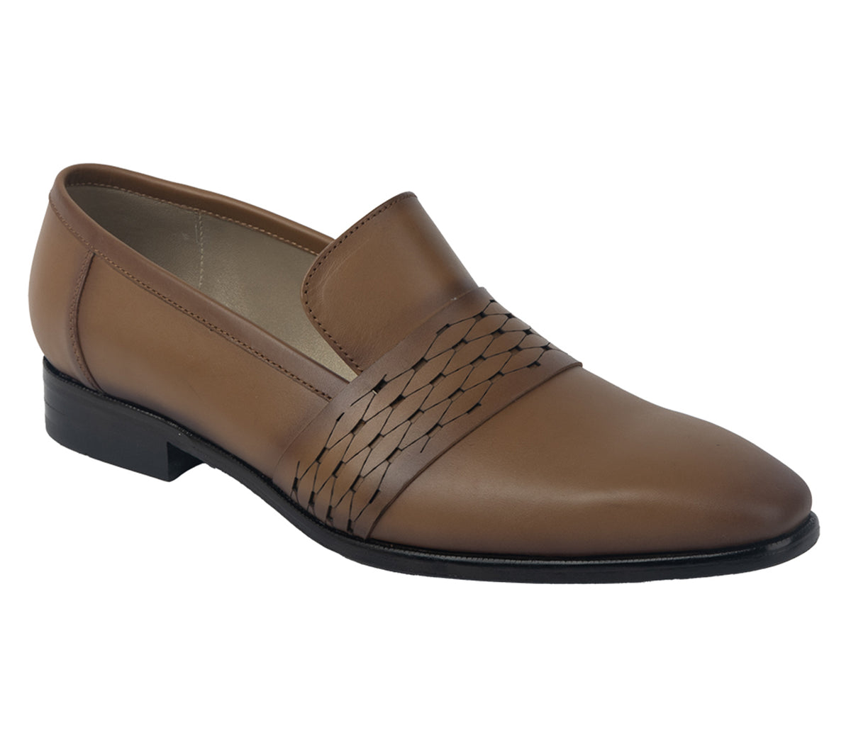 Loafer in Smooth Leather - Tan