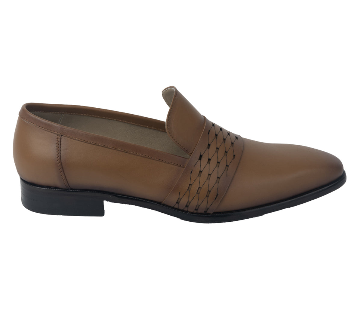 Loafer in Smooth Leather - Tan