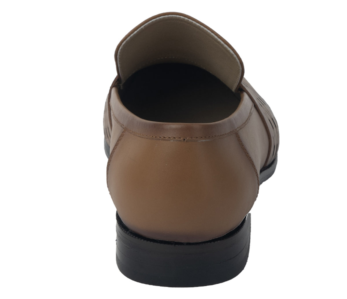 Loafer in Smooth Leather - Tan
