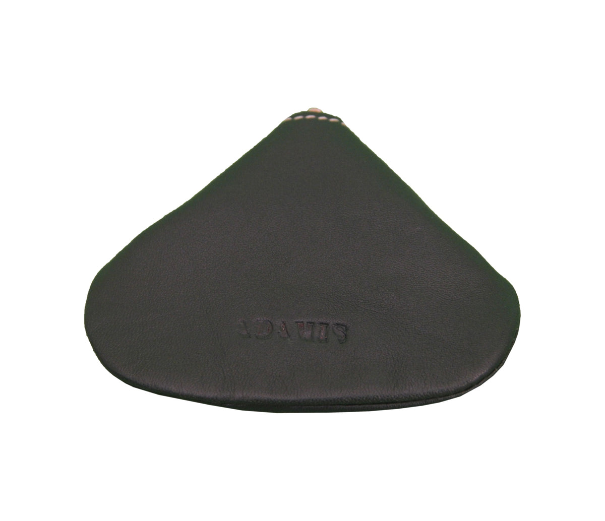 Triangular Shape Mini Coin Purse - Black