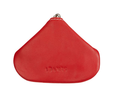 Triangular Shape Mini Coin Purse - Red