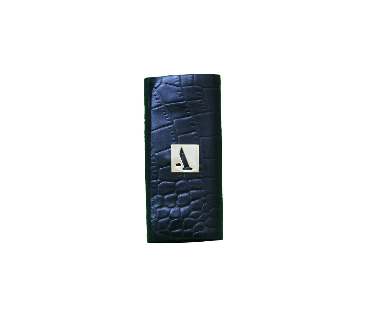 Key chain holder in Genuine Leather - Black