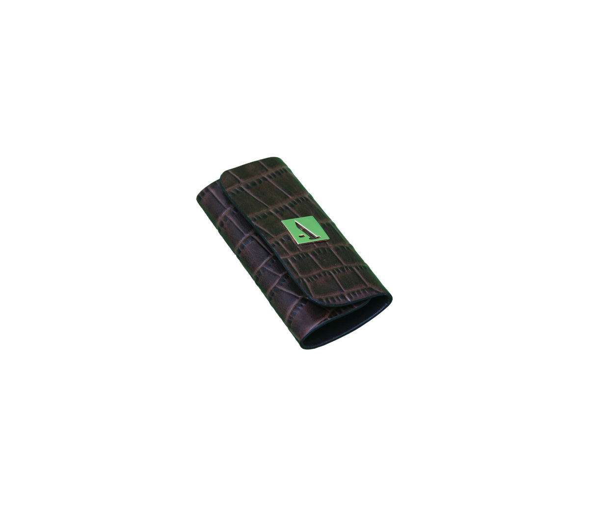 Key chain holder in Genuine Leather - Brown