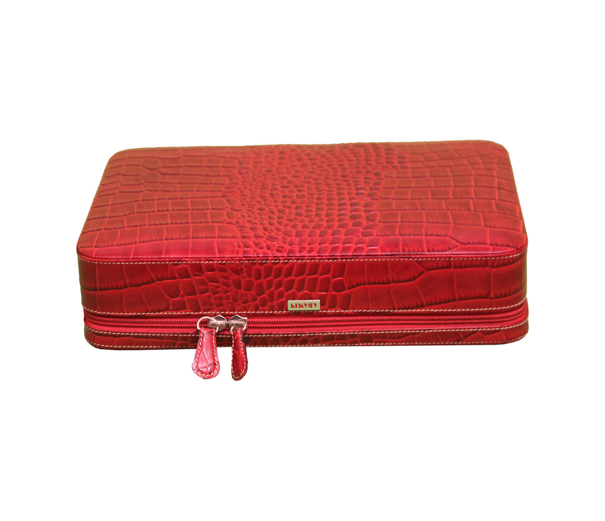 Watch Case To hold 6 Watches - Red