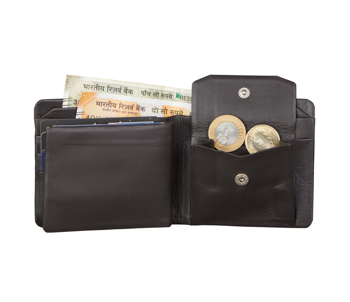 Almeda Mens Wallet - Brown