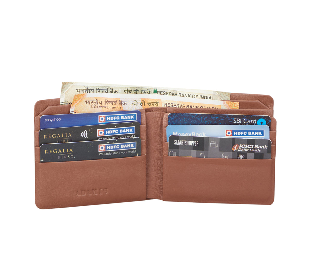 Almeda Mens Wallet - Tan