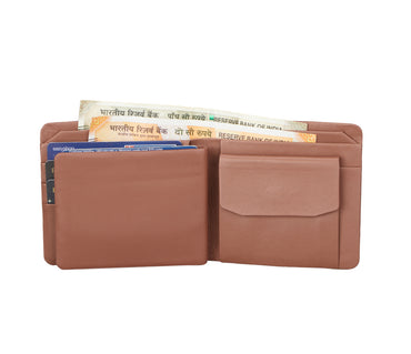Almeda Mens Wallet - Tan