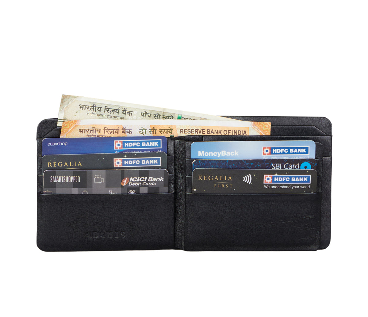 Almeda Mens Wallet - Black