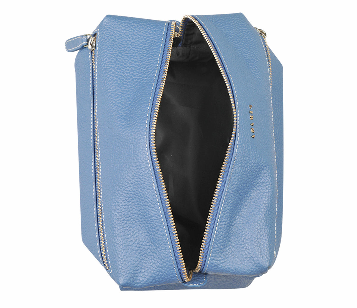 Unisex Wash And Toiletry Travel Pouch-Blue