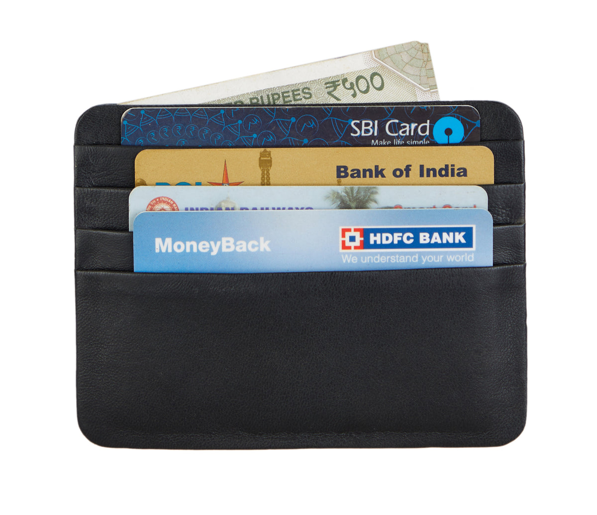 Ultra Slim Credit Card Case - Black