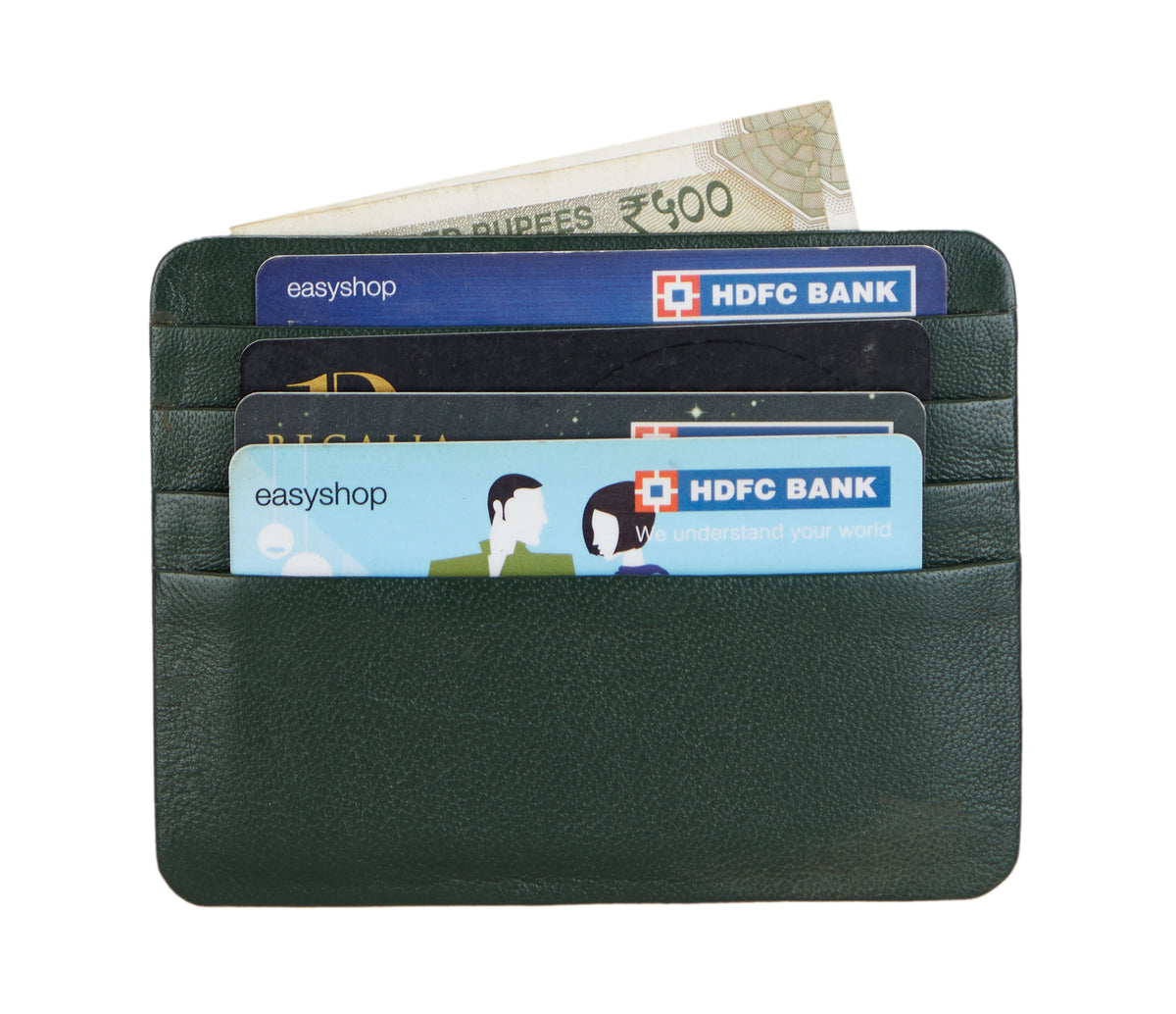 Ultra Slim Credit Card Case - Green