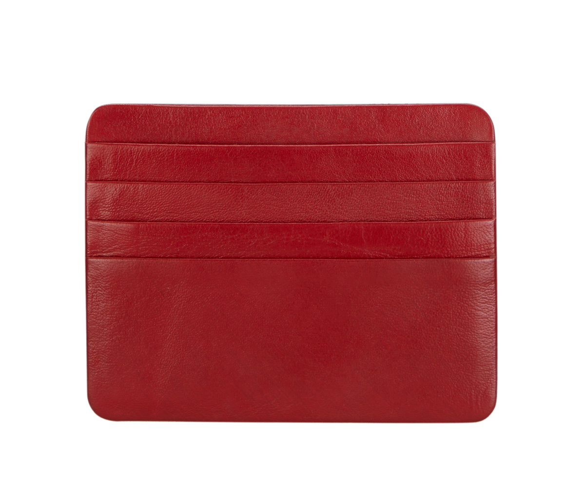 Ultra Slim Credit Card Case - Red