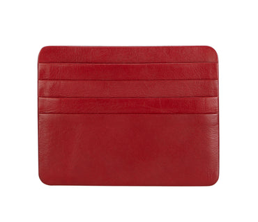 Ultra Slim Credit Card Case - Red