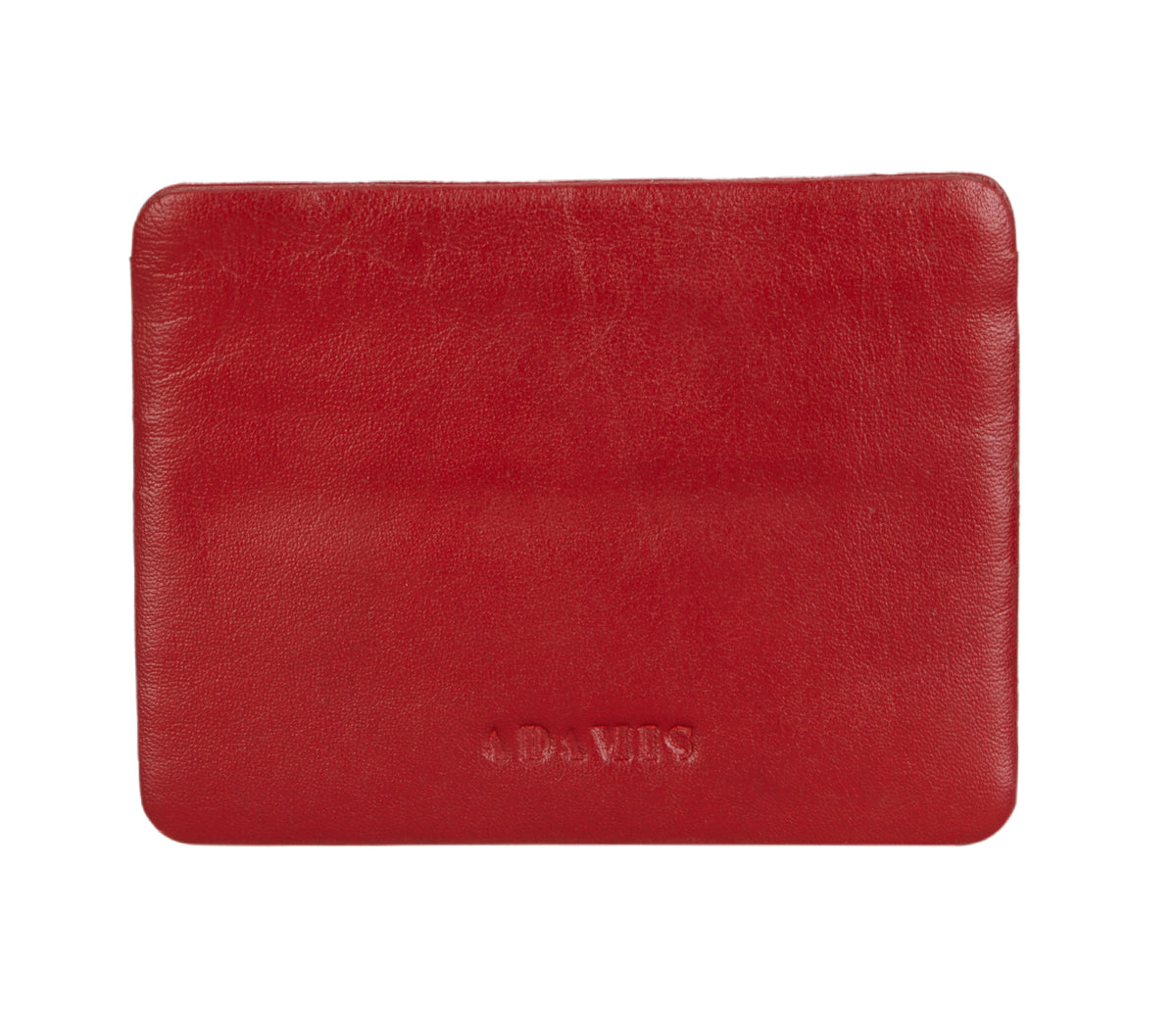 Ultra Slim Credit Card Case - Red