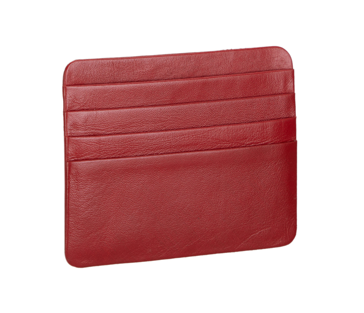 Ultra Slim Credit Card Case - Red