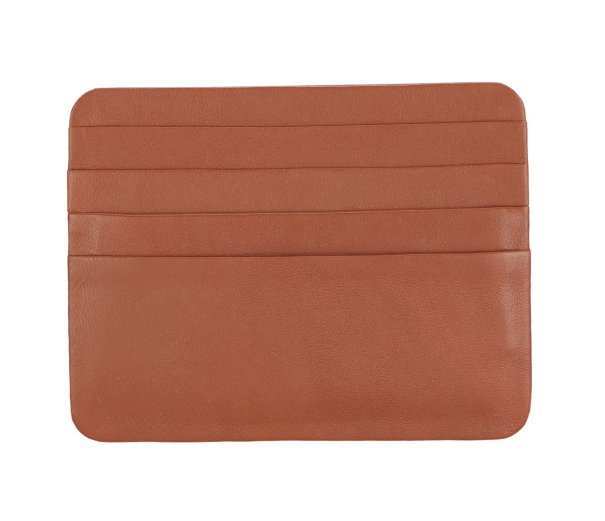 Ultra Slim Credit Card Case - Tan