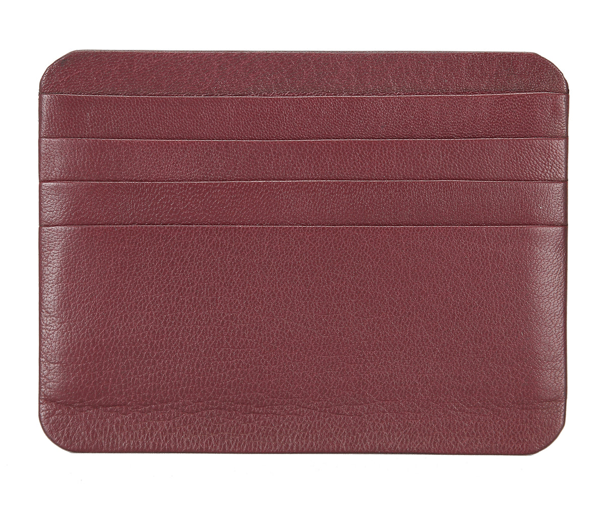 Ultra Slim Credit Card Case - Wine