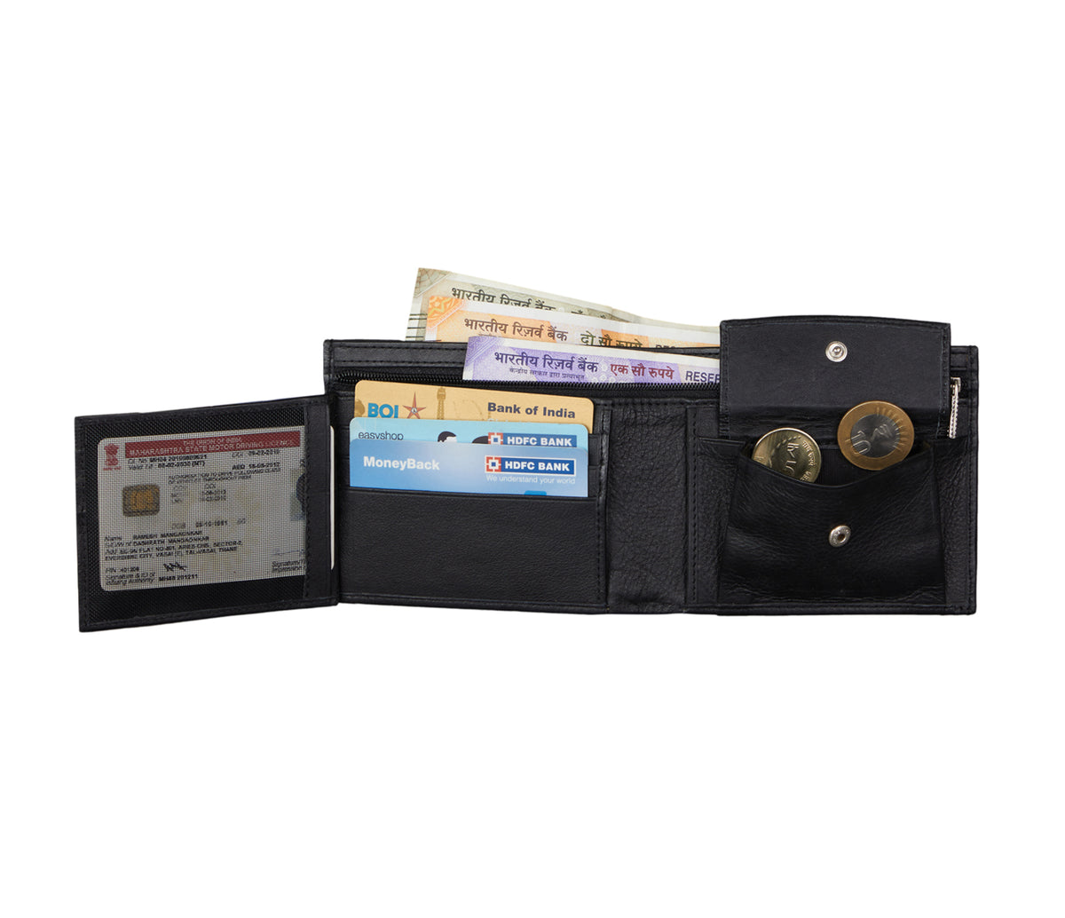 Max Mens Wallet - Black