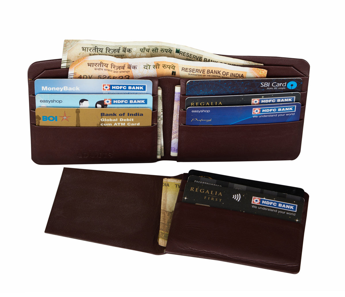 Gerrit Mens Wallet - Brown