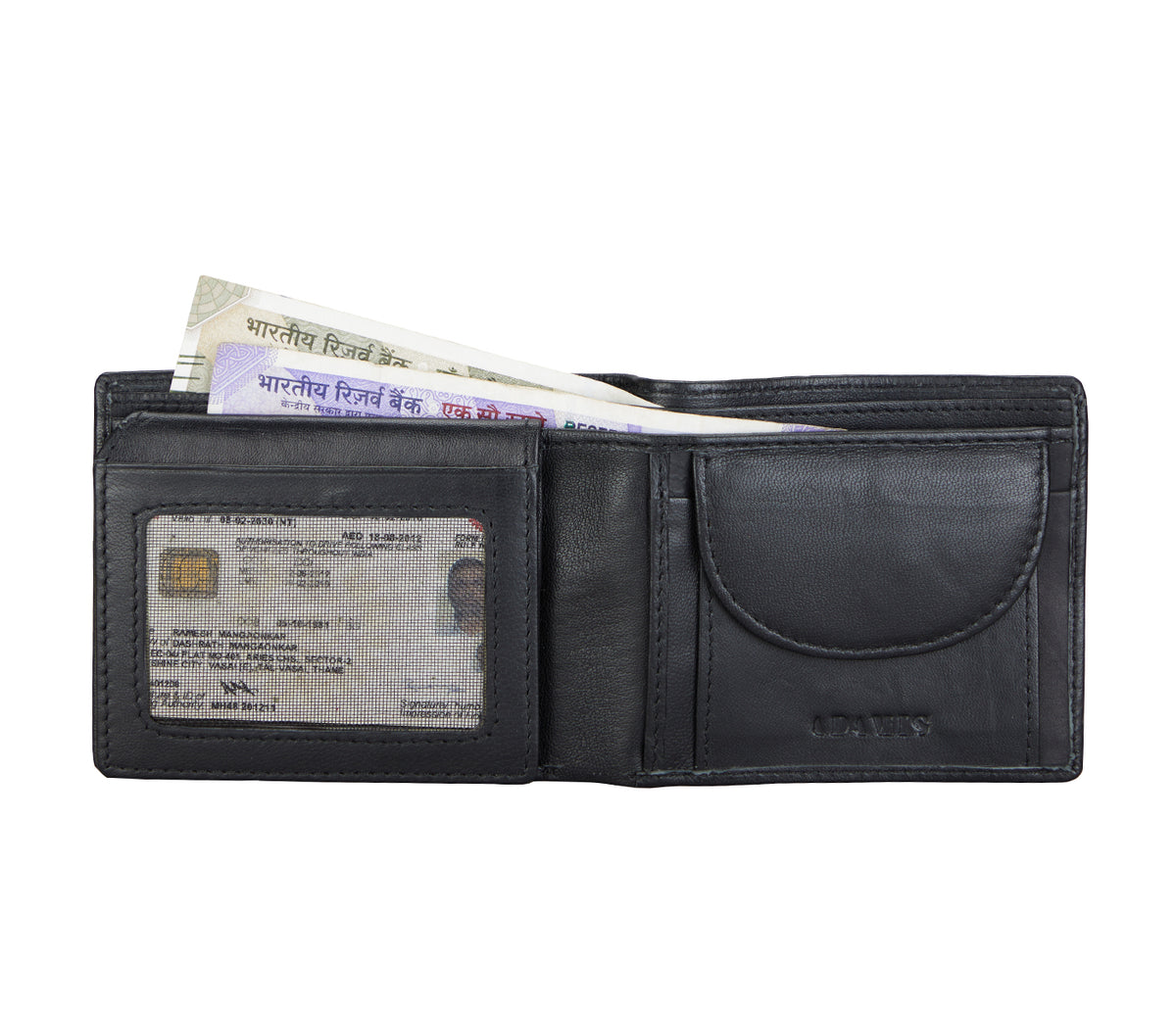 Hudson Mens Wallet - Black