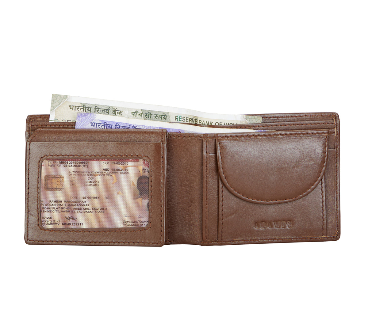 Hudson Mens Wallet - Brown
