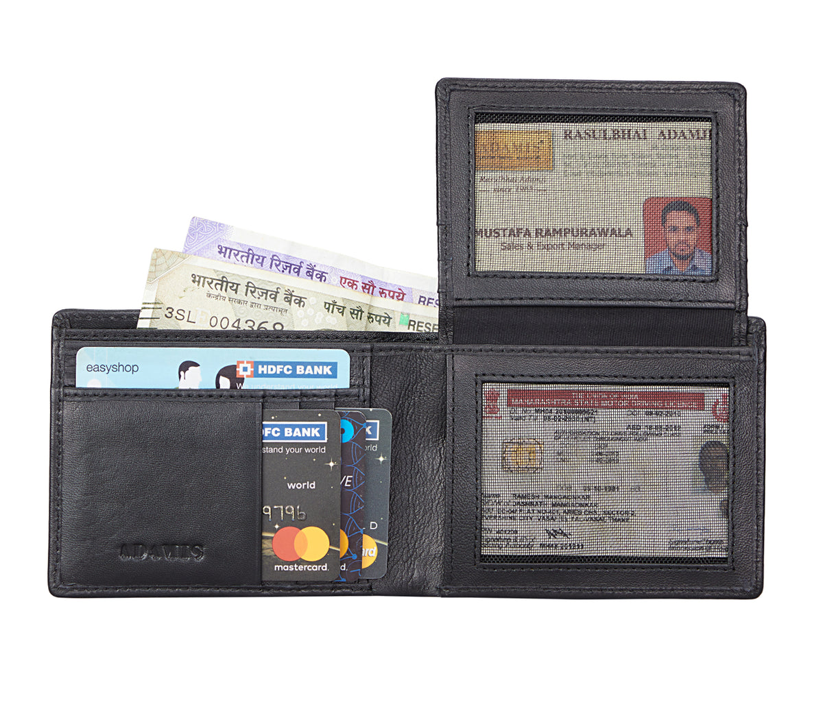 Gereon Mens Wallet - Black
