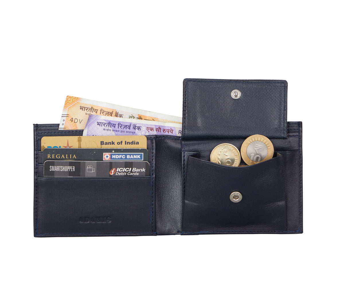 Angelo Mens Wallet - Blue