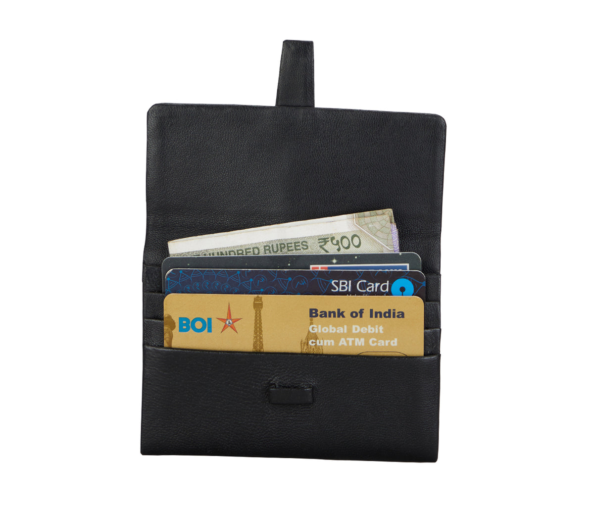 Credit And Business Card Case - Brown