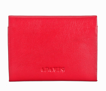 Credit And Business Card Case - Red