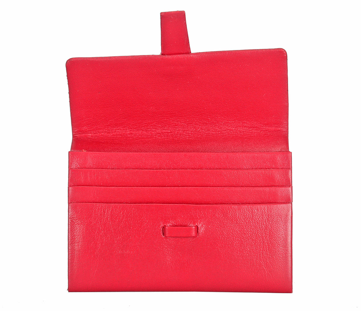 Credit And Business Card Case - Red