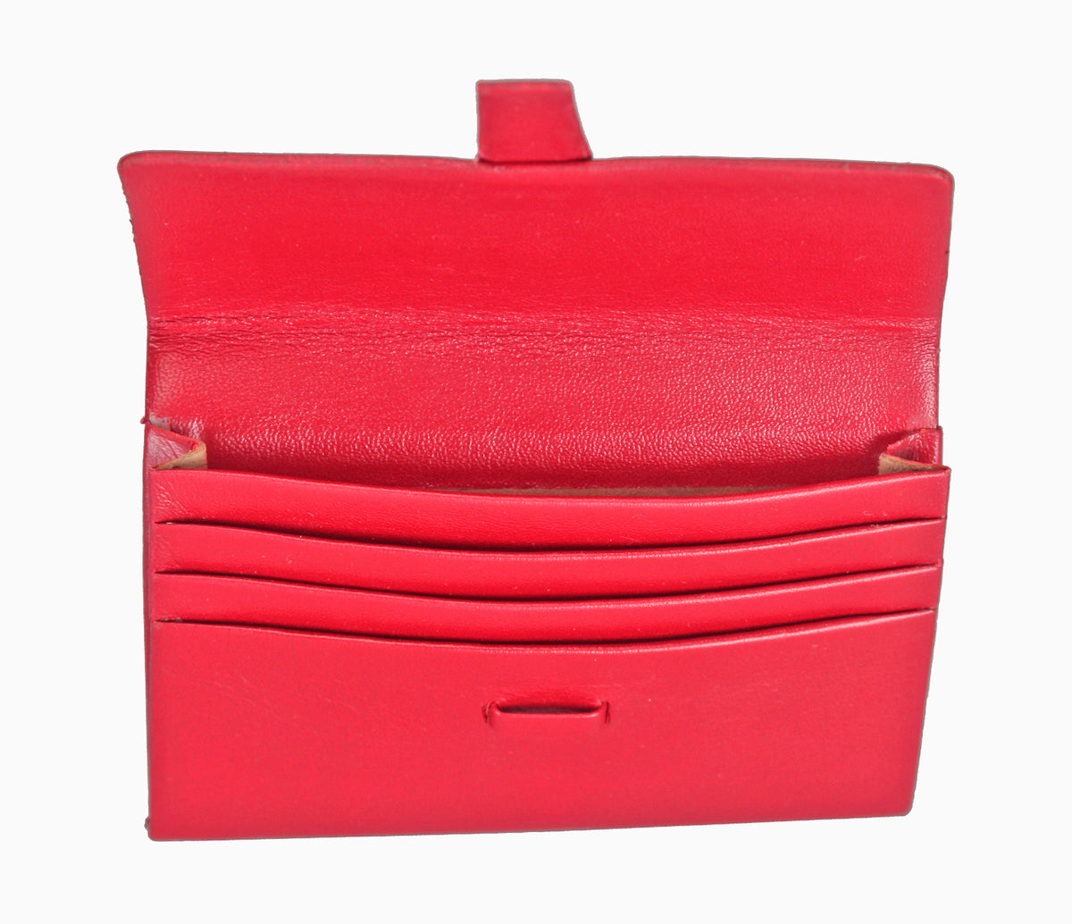 Credit And Business Card Case - Red