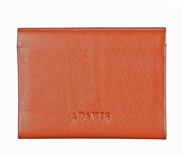 Credit And Business Card Case - Tan