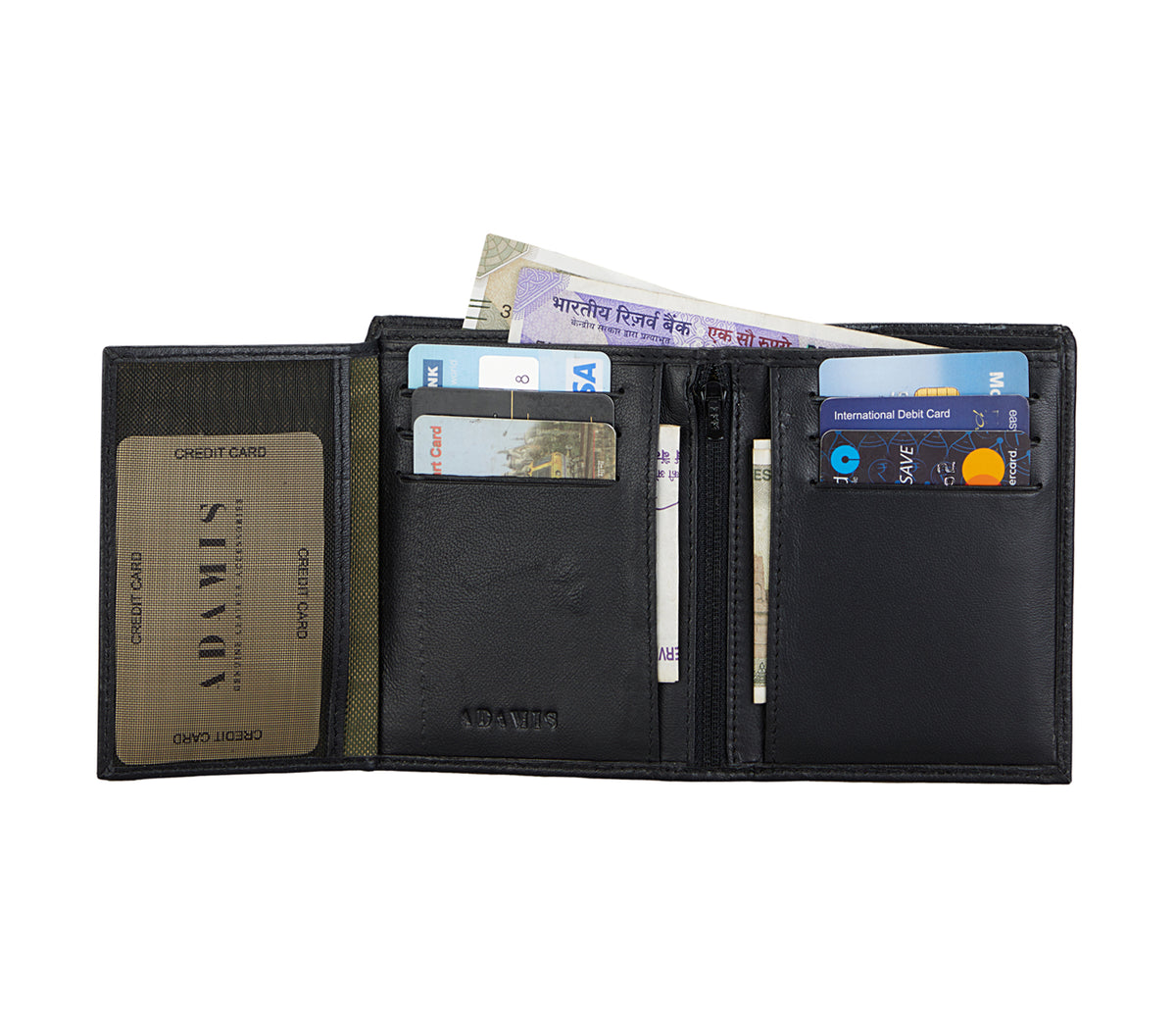 Davide Mens Wallet - Black