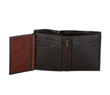 Davide Mens Wallet - Brown
