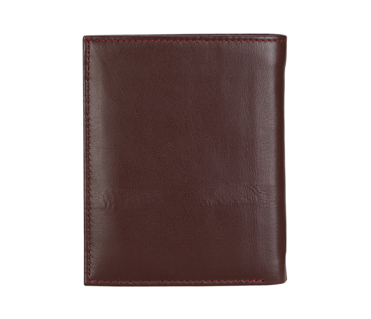 Davide Mens Wallet - Wine