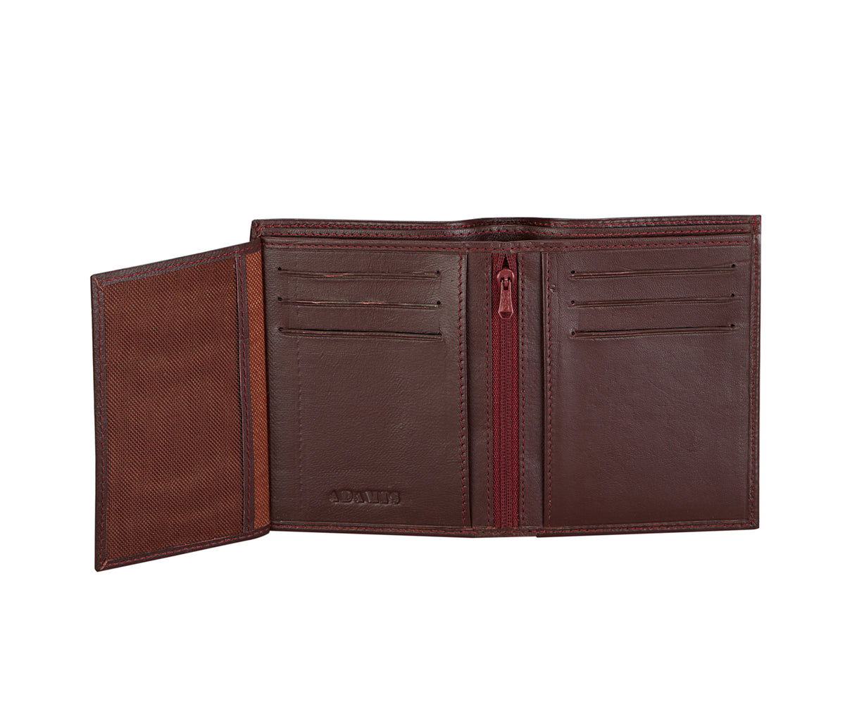Davide Mens Wallet - Wine